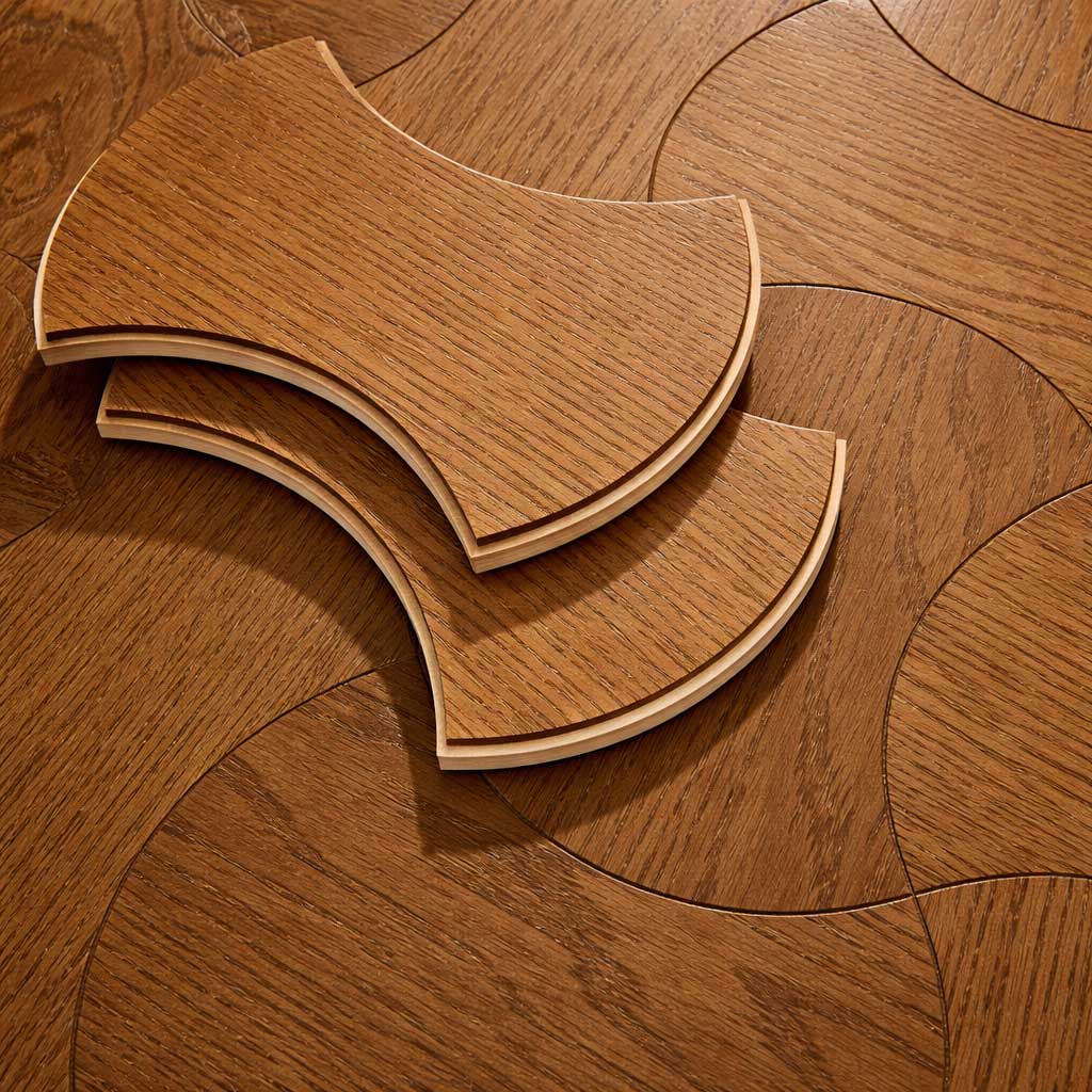 Sàn gỗ lau dầu hoa văn CURVA AT-V831