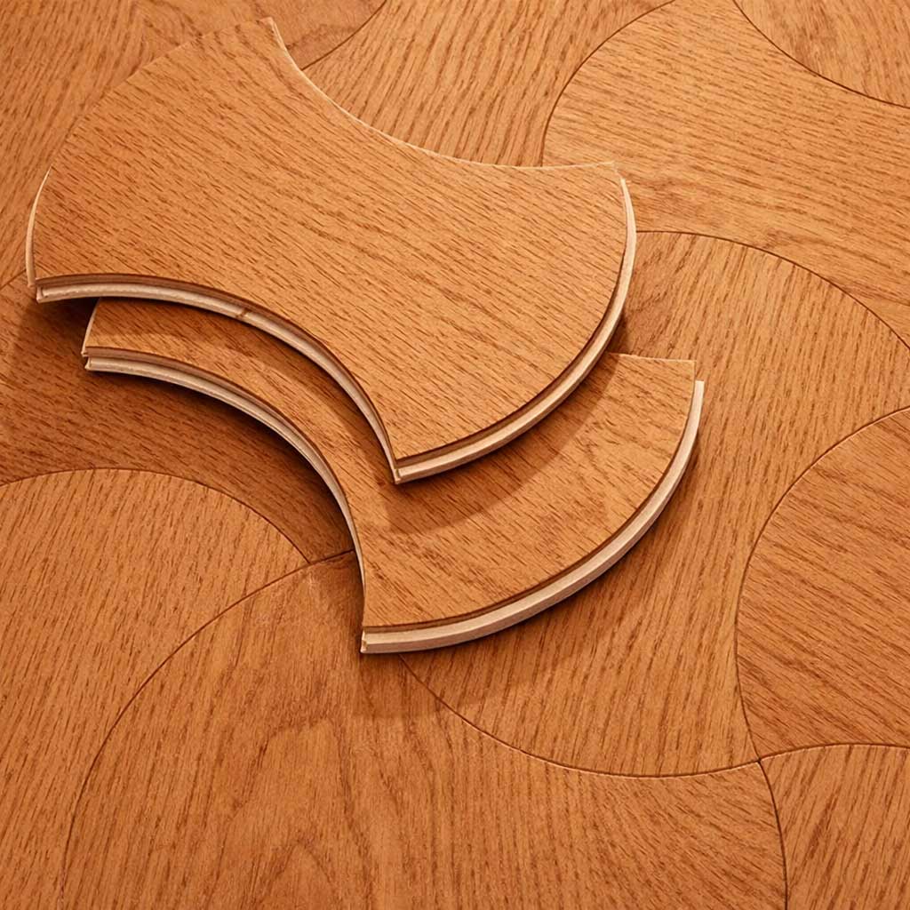 Sàn gỗ lau dầu hoa văn CURVA AT-V831