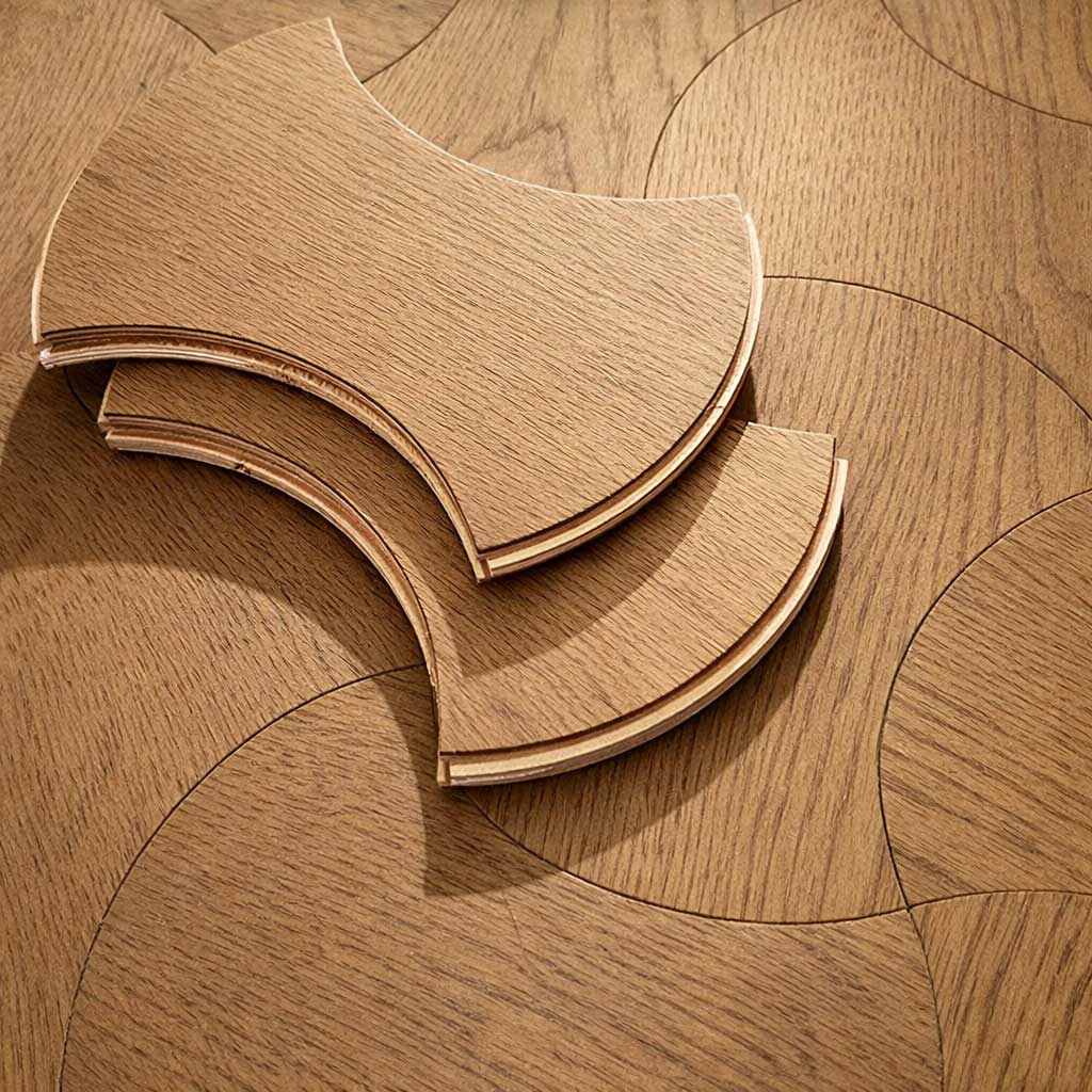 Sàn gỗ lau dầu hoa văn CURVA AT-V831