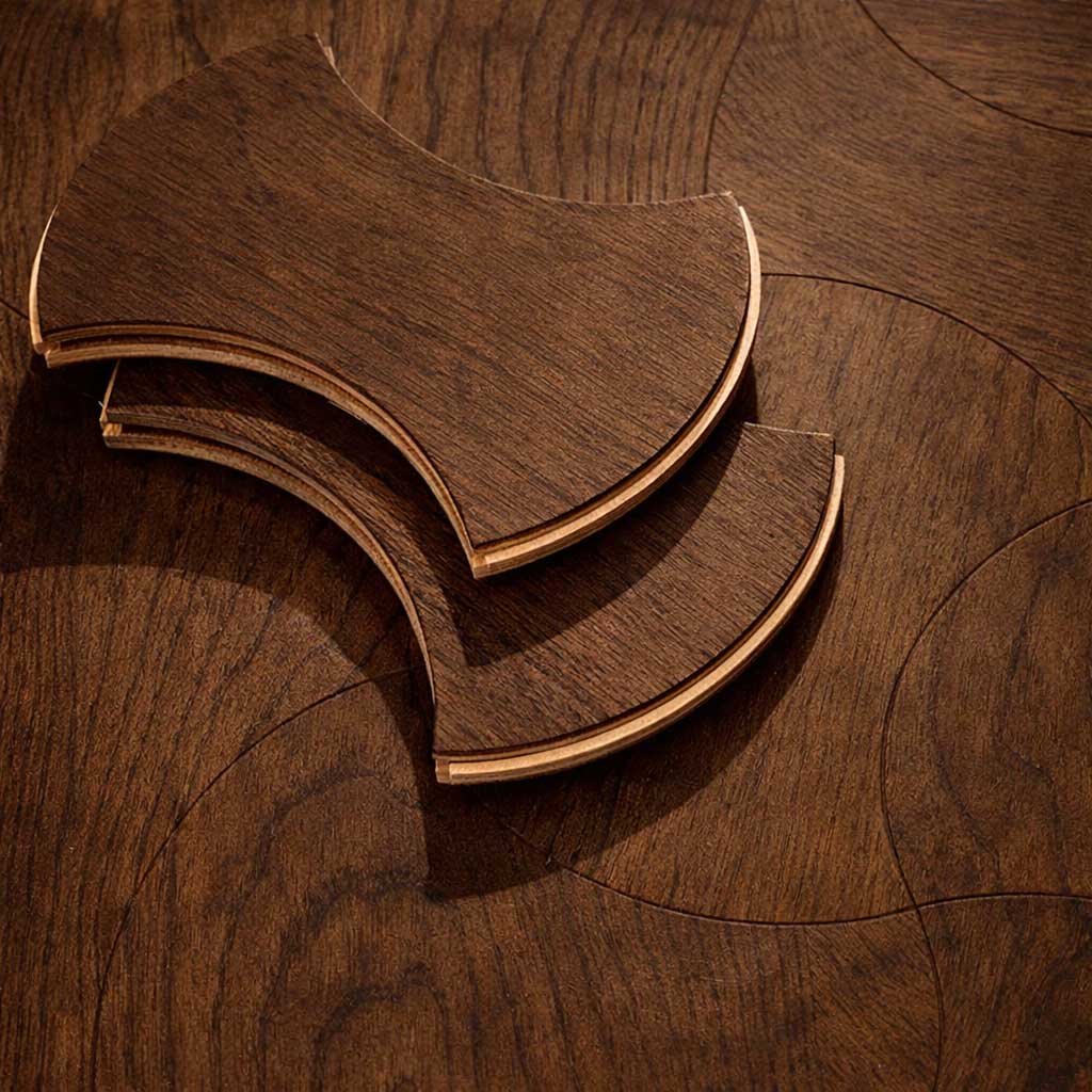 Sàn gỗ lau dầu hoa văn CURVA AT-V831