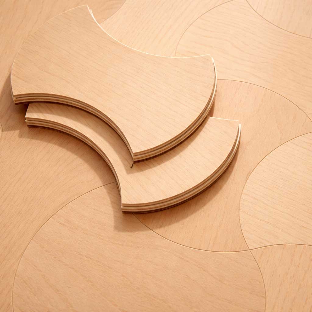 Sàn gỗ lau dầu hoa văn CURVA AT-V831