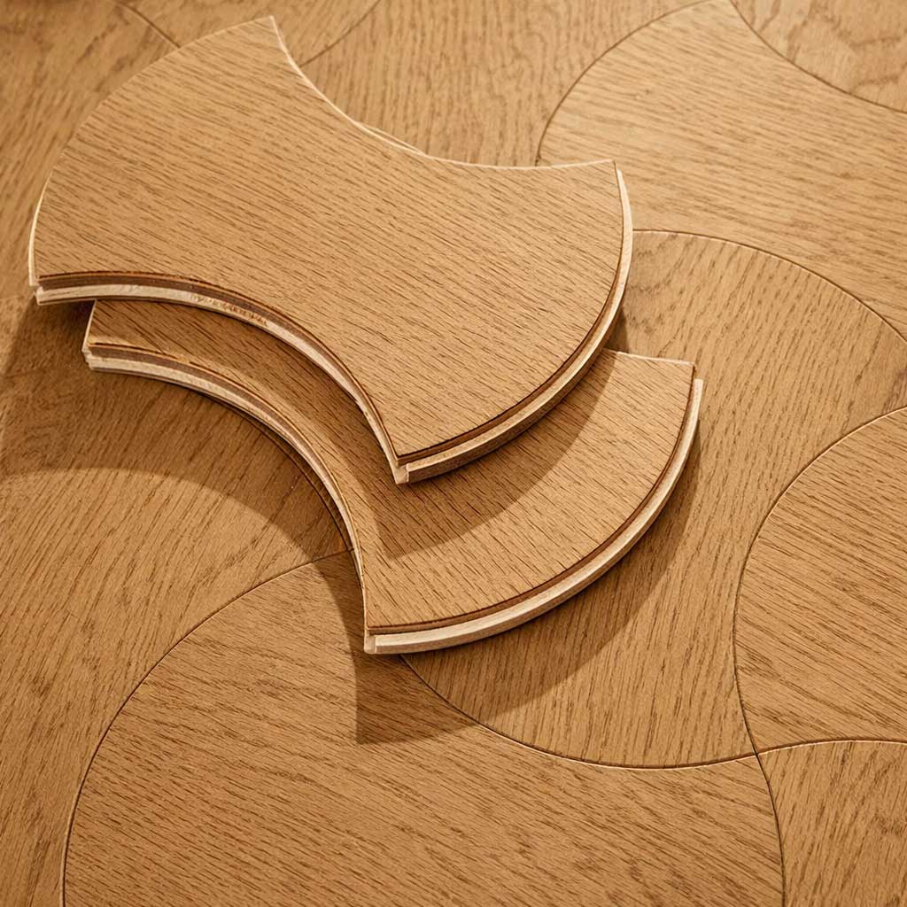 Sàn gỗ lau dầu hoa văn CURVA AT-V831