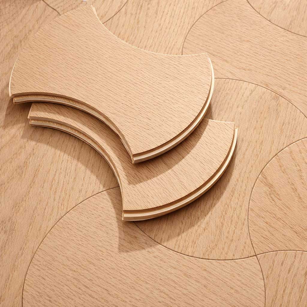 Sàn gỗ lau dầu hoa văn CURVA AT-V831