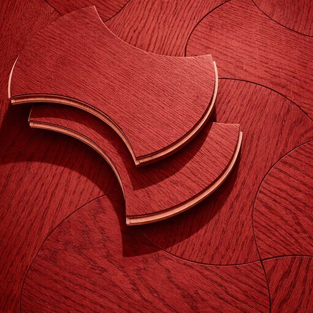 Sàn gỗ lau dầu hoa văn CURVA AT-V831